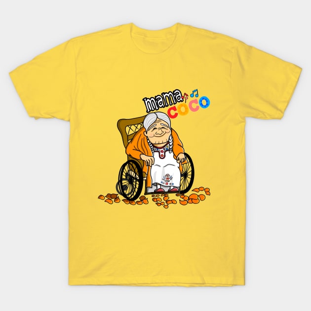 Mama Coco T-Shirt by kertasgambar